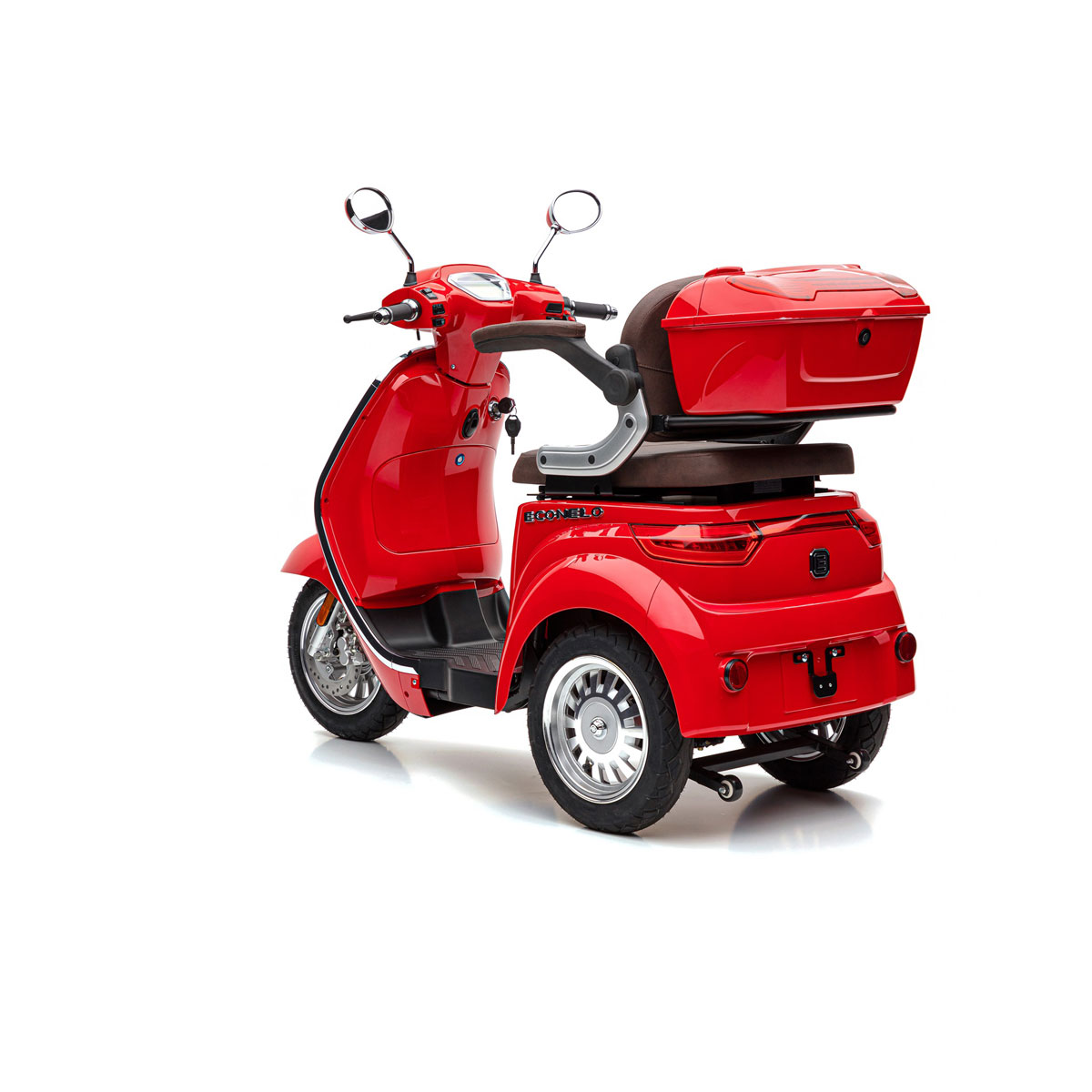 E-Dreiradroller | Econelo rot K000067275 Lux rot |