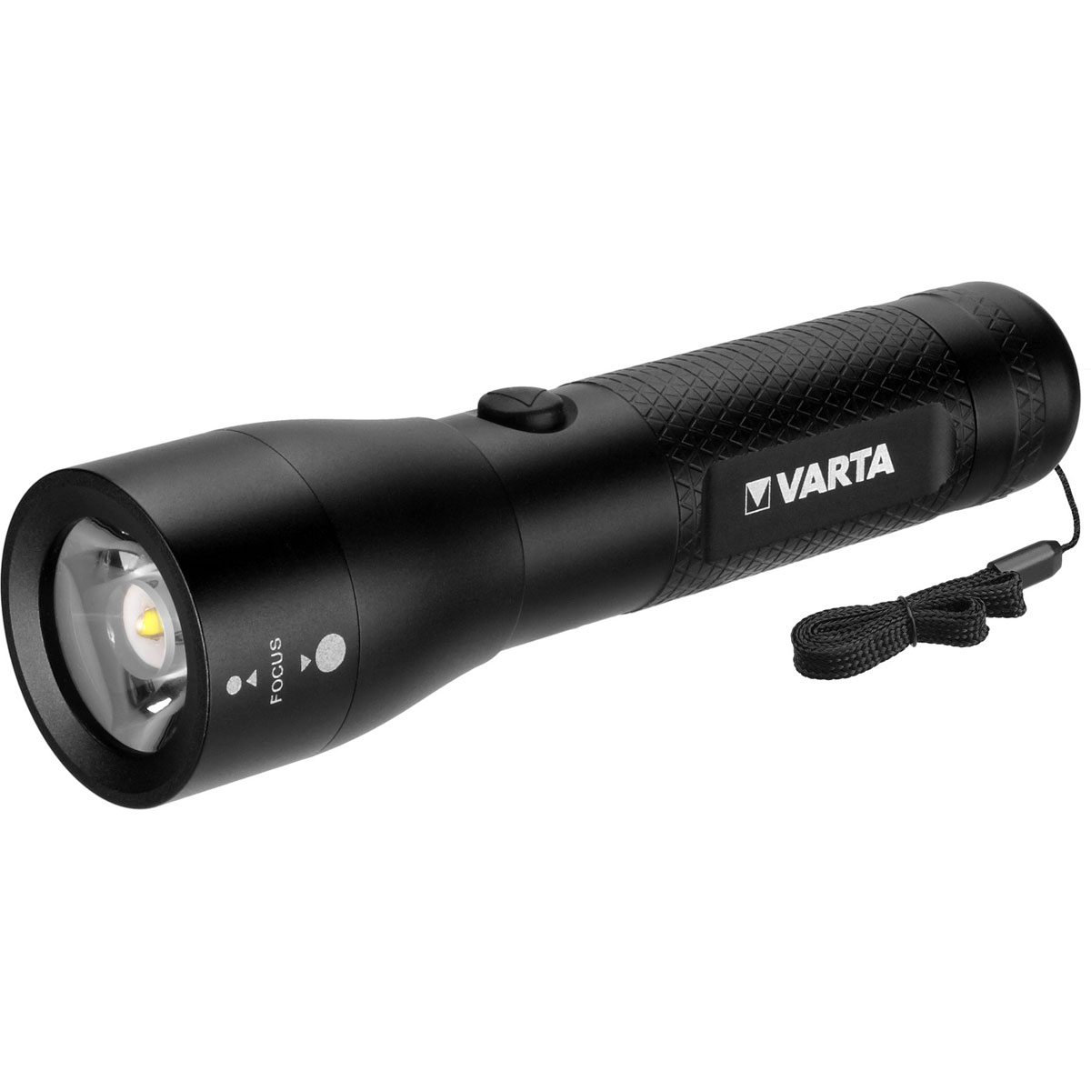 Varta LED-Taschenlampe High Optics Light AAA 3W mit Batterien schwarz |  928632
