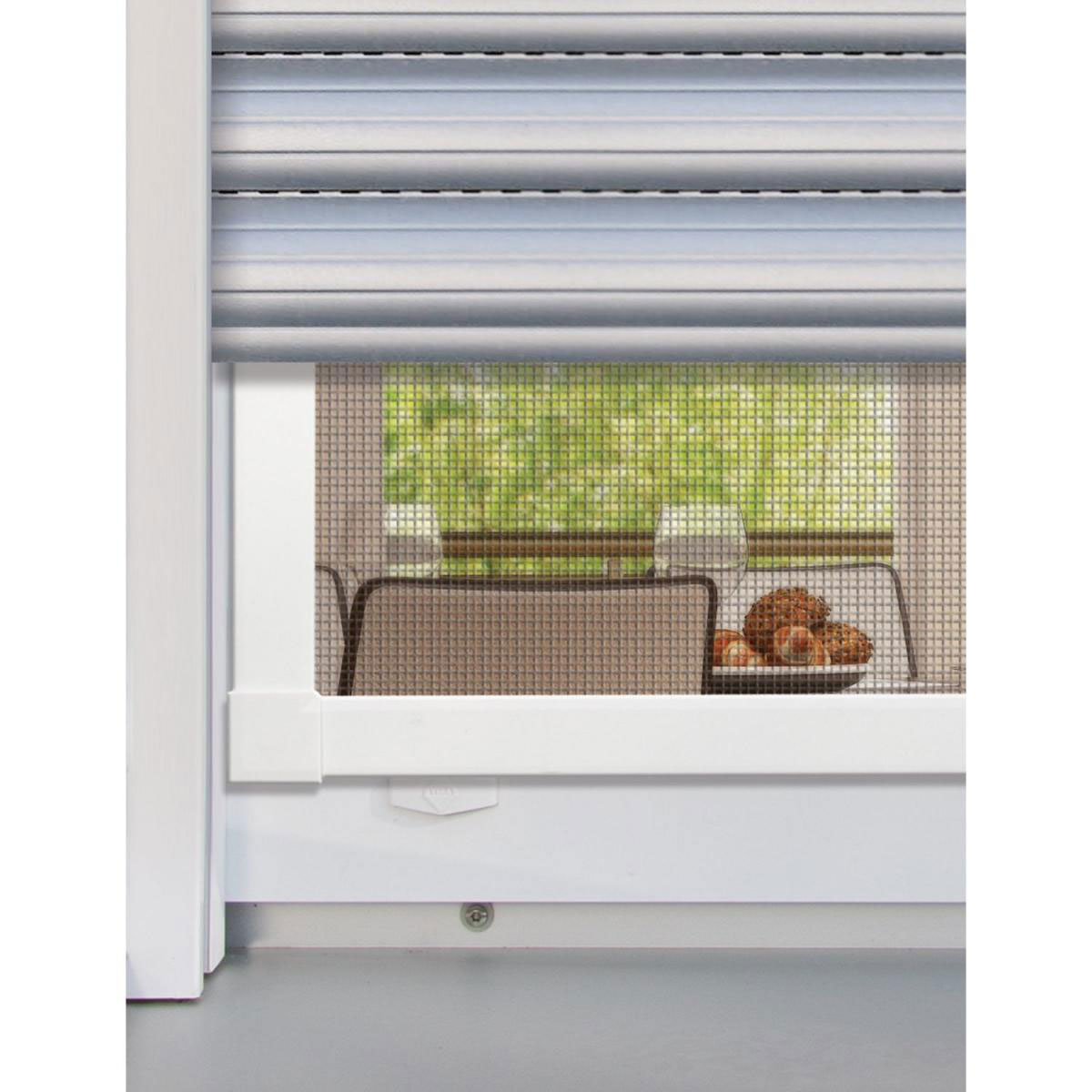 100x120 weiß 100x120cm weiß Premium | 208438 Schellenberg | Insektenschutz-Fenster |