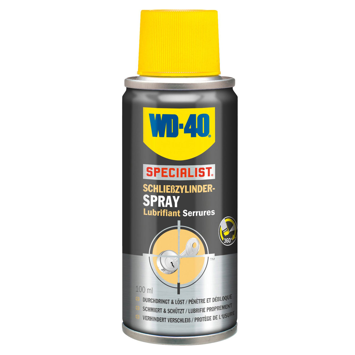 Lubrifiant serrure WD-40 , Aérosol 250 ml