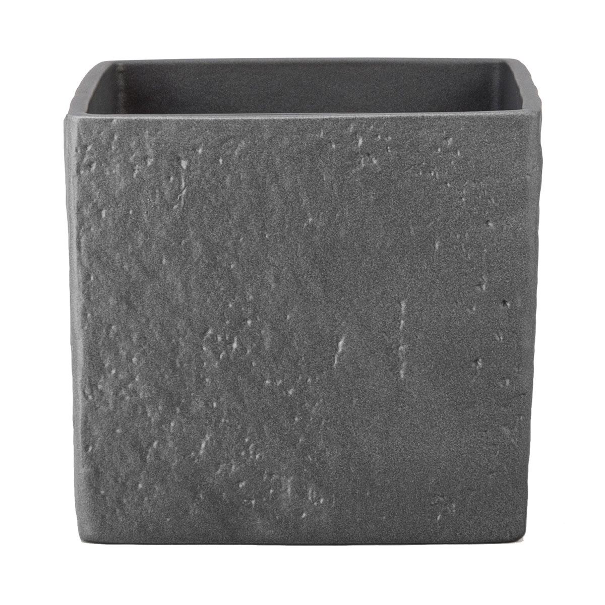 Stone | cm 14 14 | 970 Scheurich 60184 graphite Übertopf