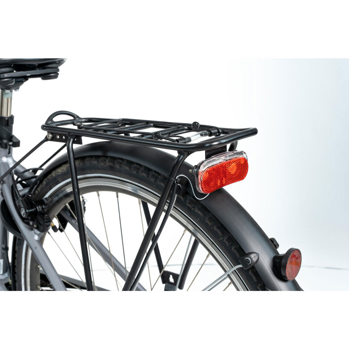 Bikes für LED-Rückleuchte Fischer Dynamo | 918395 Gepäckträger