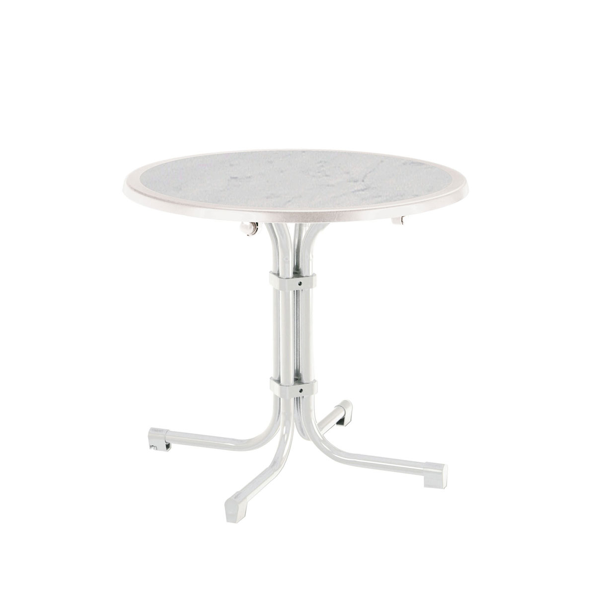 Boulevard-Tisch | 80 Durchmesser | Freizeitmöbel | 80 cm Weiß K000067738 BEST weiß