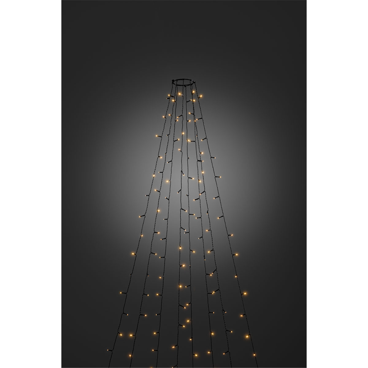 LED-Baummantel mit Ring, 8 Stränge | 50 à vormontiert Dioden, 217825