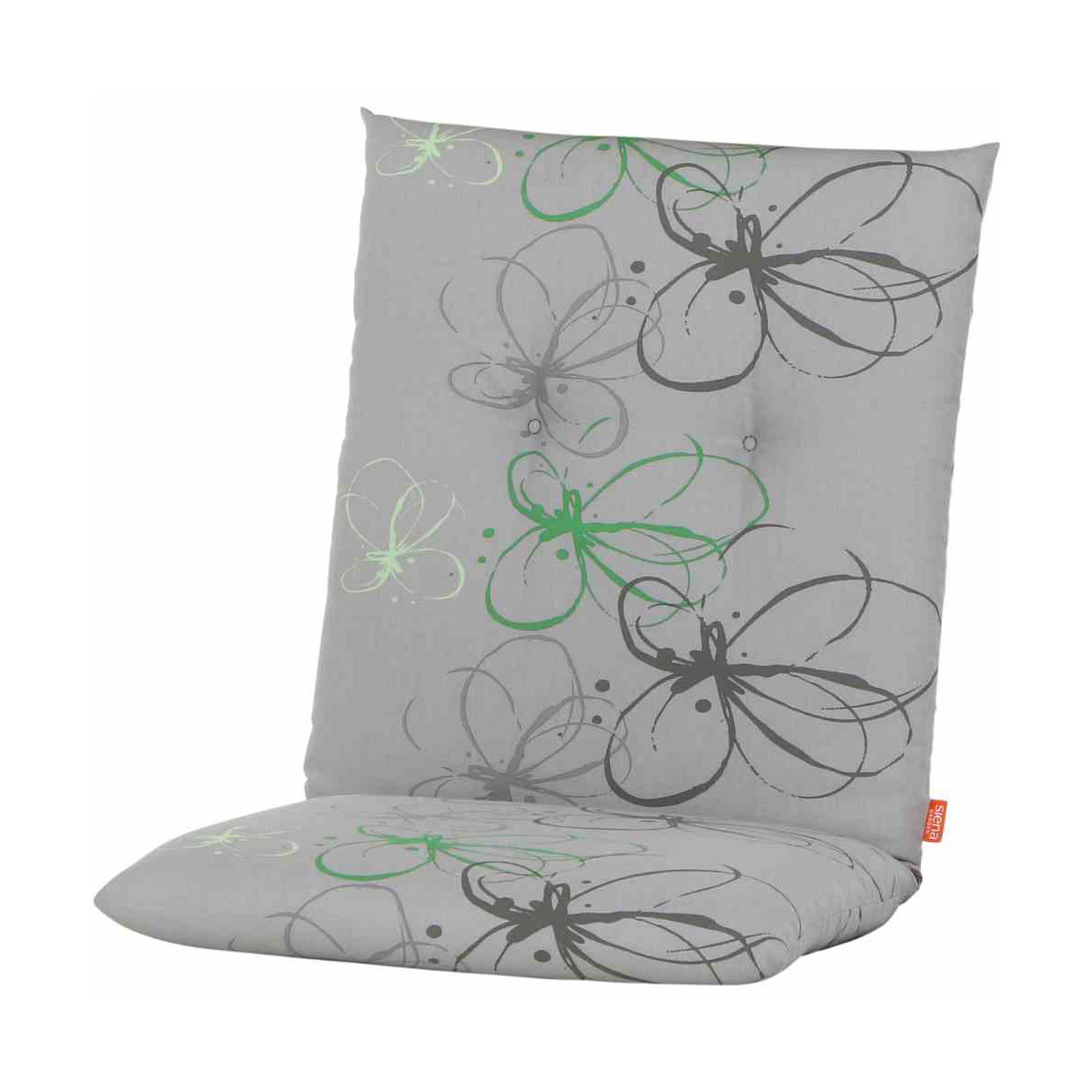 Regor x mit grün-anthrazit Niederlehner | Blumen cm grau Auflage x 48 100 | für 100 8 Garden Siena K000065389