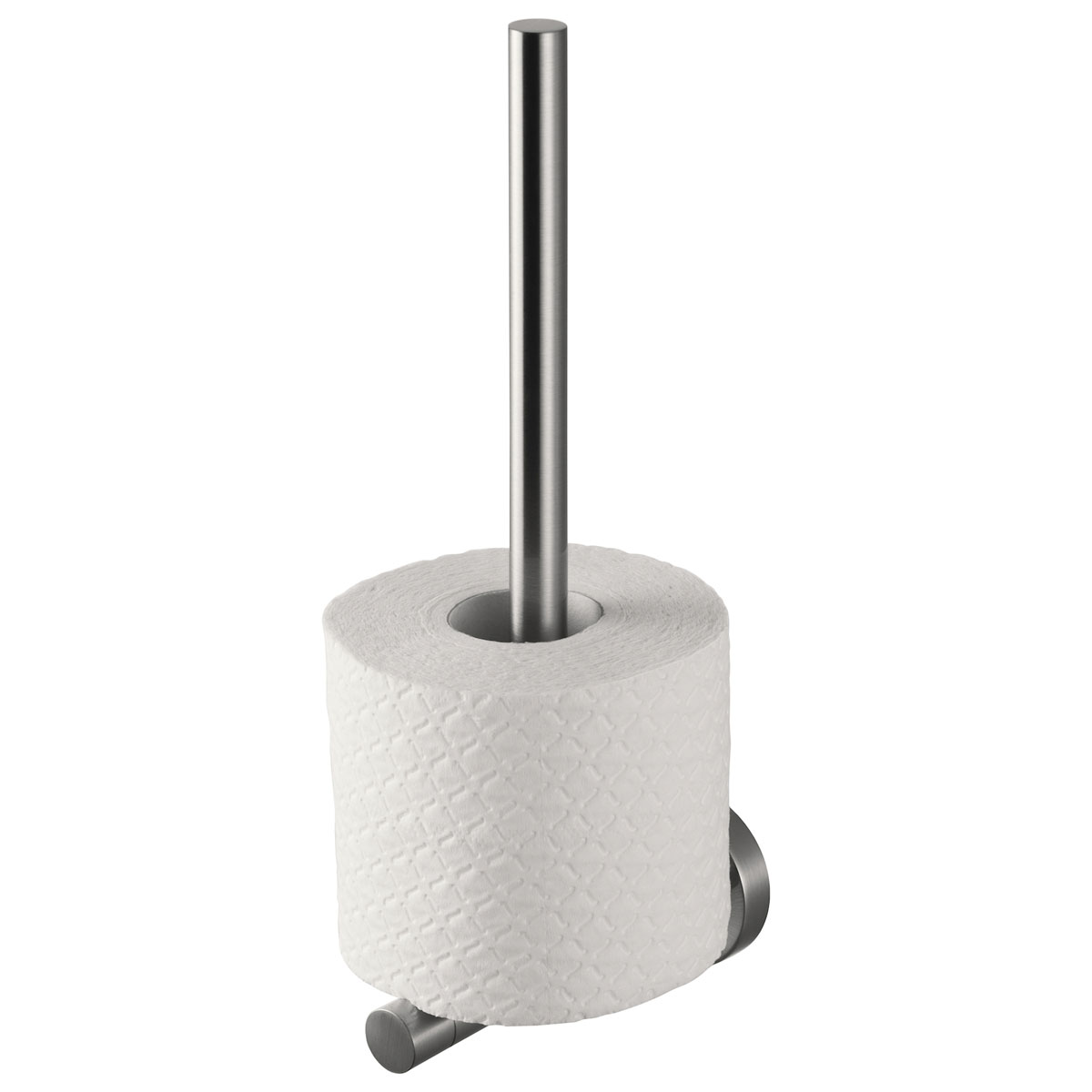 Haceka Kosmos Toilettenpapierhalter | Ersatzrollen 297037 Gebürstet